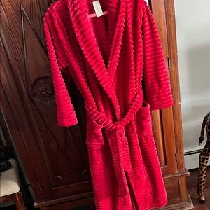 Soma Vibrant Red Plush Robe